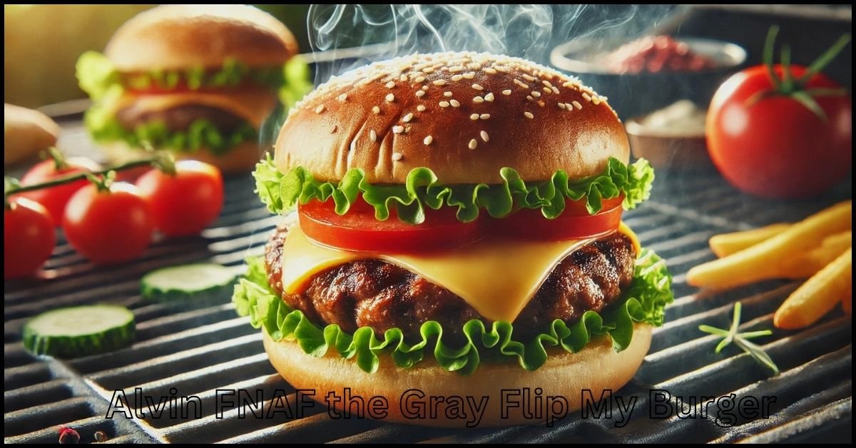 Alvin FNAF the Gray Flip My Burger