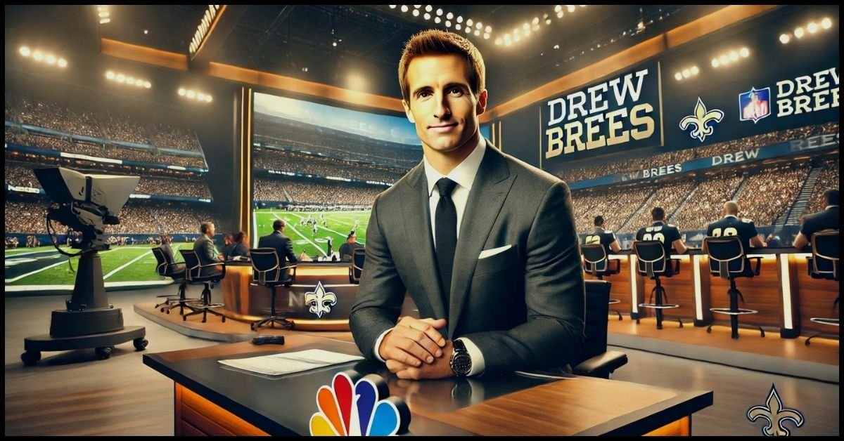 Drew Brees Makes His NBC Debut Internet Amazed by His New Hair