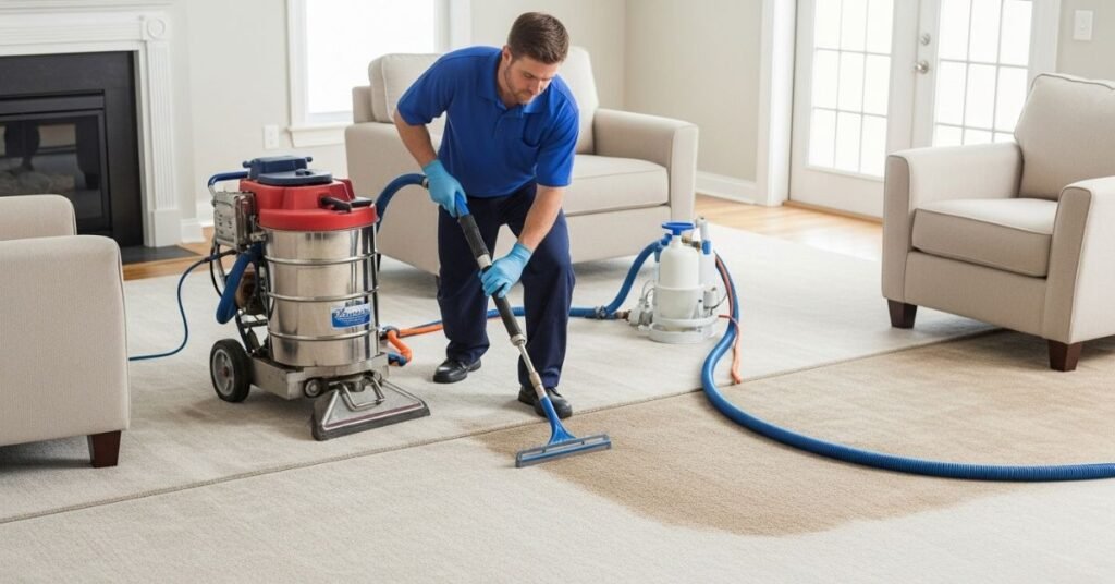 Carpets cleaning
